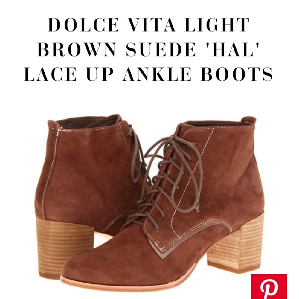 Dolce vita “Hal” suede ankle boots - Picture 1 of 5